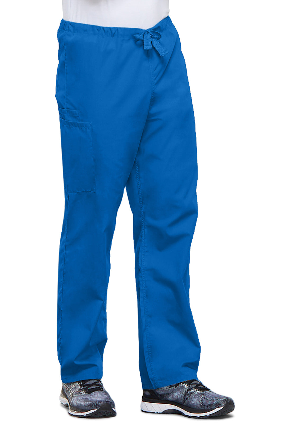 Unisex cargo broek met trekkoord met rechte pijpen en traditionele pasvorm