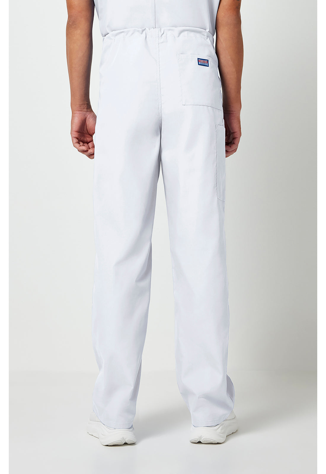 Unisex cargo broek met trekkoord met rechte pijpen en traditionele pasvorm