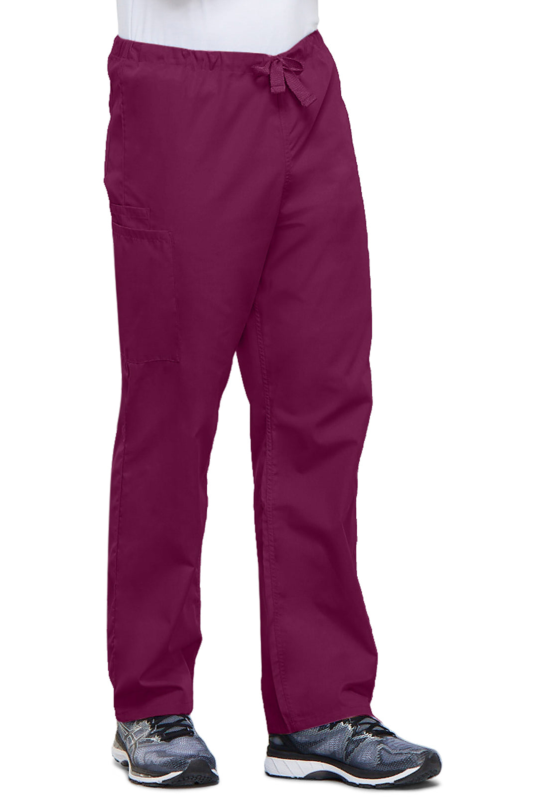 Unisex cargo broek met trekkoord met rechte pijpen en traditionele pasvorm