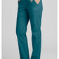 Middelhoge taille, slim fit, rechte broek met trekkoord met elastische tailleband en 2-way stretch WWE4203