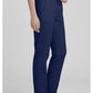Middelhoge taille, slim fit, rechte broek met trekkoord met elastische tailleband en 2-way stretch WWE4203