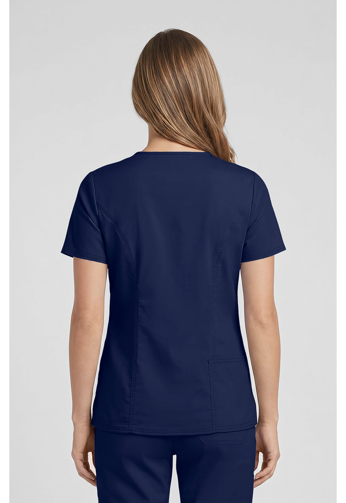 Cherokee Workwear Top met V-hals met prinsessennaden, stethoscooplus en 2-way stretch WWE4710