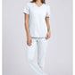 Cherokee Workwear Top met V-hals met prinsessennaden, stethoscooplus en 2-way stretch WWE4710