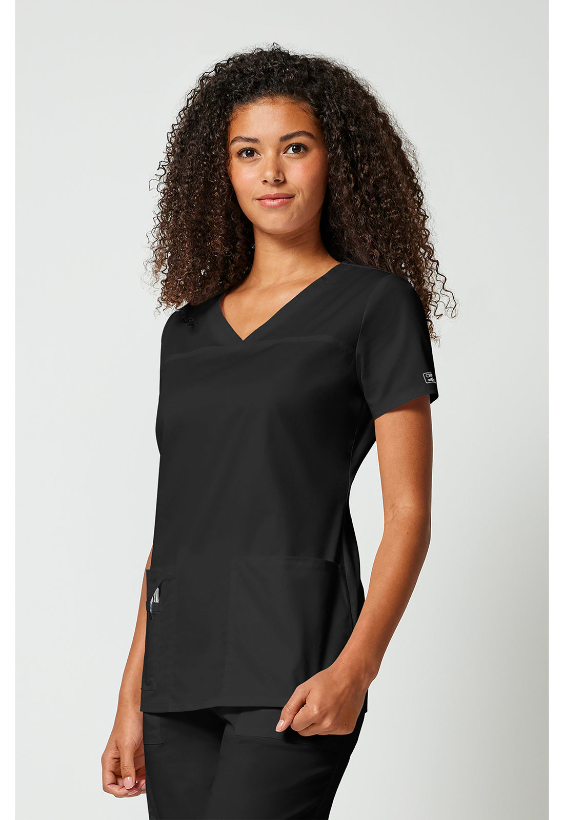 Cherokee Workwear Top met V-hals met gekruiste voorpanden en 2-way stretch WWE4727