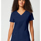 Cherokee Workwear Top met V-hals met gekruiste voorpanden en 2-way stretch WWE4727