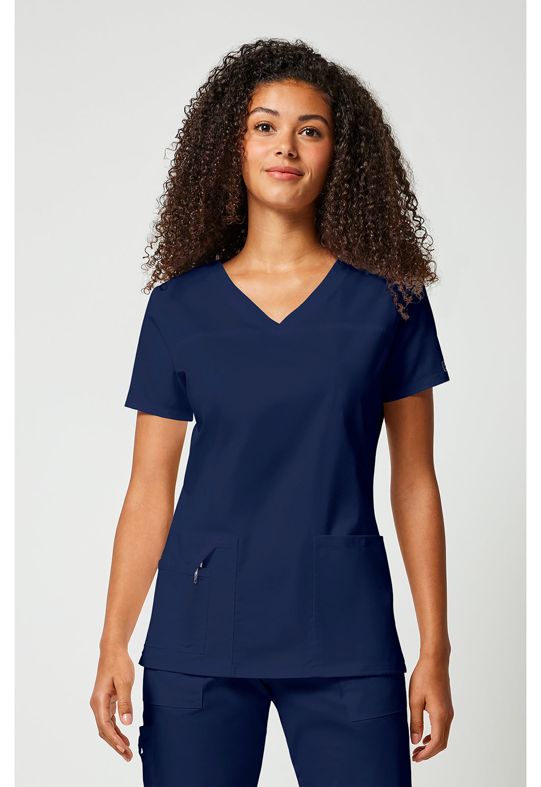 Cherokee Workwear Top met V-hals met gekruiste voorpanden en 2-way stretch WWE4727