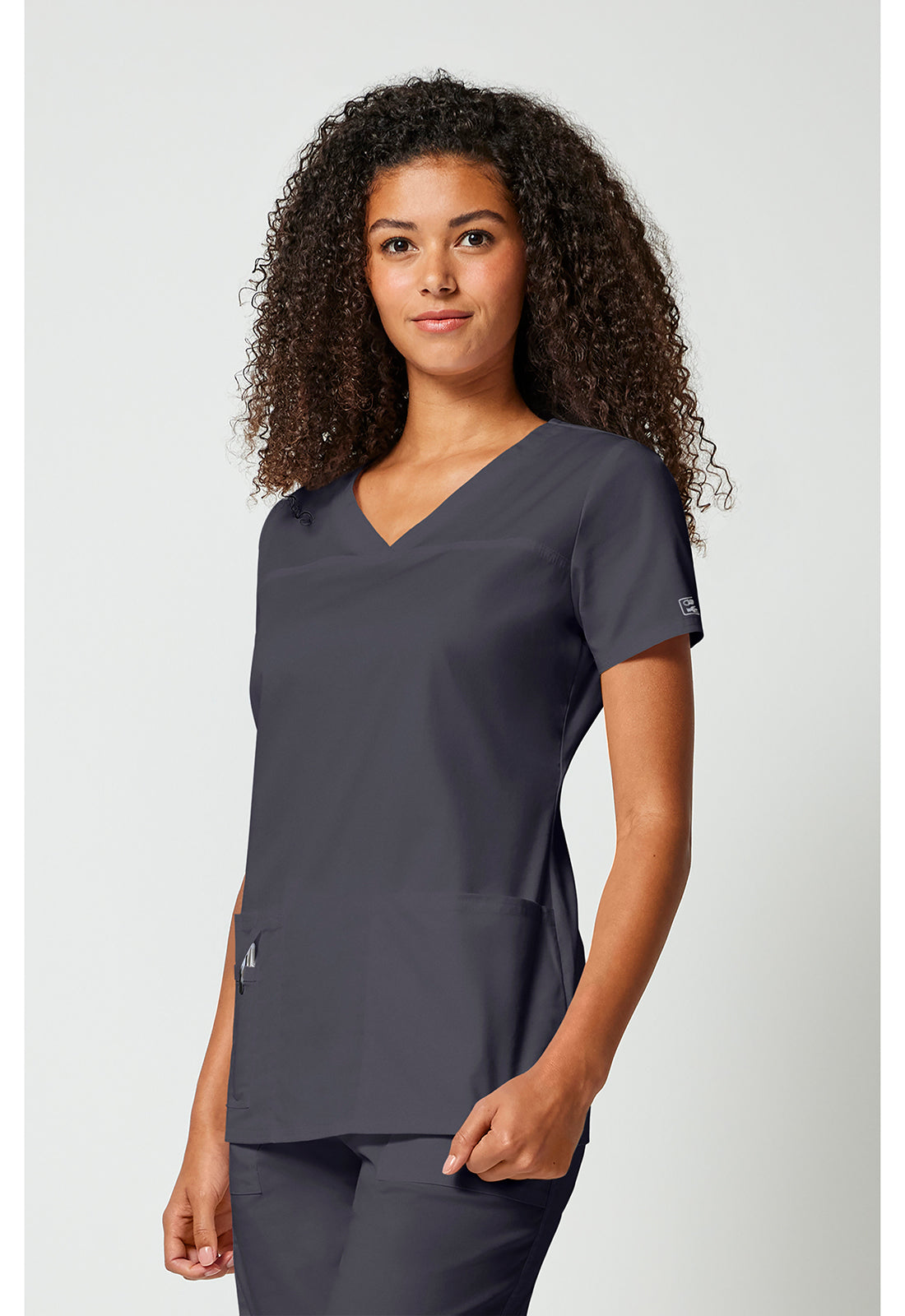 Cherokee Workwear Top met V-hals met gekruiste voorpanden en 2-way stretch WWE4727