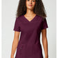 Cherokee Workwear Top met V-hals met gekruiste voorpanden en 2-way stretch WWE4727