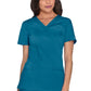 Cherokee Workwear Nep-wikkeltop met prinsessennaden en Core Stretch WWE4728