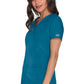 Cherokee Workwear Nep-wikkeltop met prinsessennaden en Core Stretch WWE4728