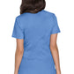 Cherokee Workwear Nep-wikkeltop met prinsessennaden en Core Stretch WWE4728
