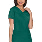 Cherokee Workwear Nep-wikkeltop met prinsessennaden en Core Stretch WWE4728