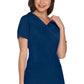 Cherokee Workwear Nep-wikkeltop met prinsessennaden en Core Stretch WWE4728