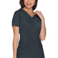 Cherokee Workwear Nep-wikkeltop met prinsessennaden en Core Stretch WWE4728
