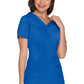 Cherokee Workwear Nep-wikkeltop met prinsessennaden en Core Stretch WWE4728