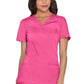 Cherokee Workwear Nep-wikkeltop met prinsessennaden en Core Stretch WWE4728