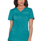 Cherokee Workwear Nep-wikkeltop met prinsessennaden en Core Stretch WWE4728