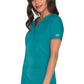 Cherokee Workwear Nep-wikkeltop met prinsessennaden en Core Stretch WWE4728