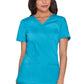 Cherokee Workwear Nep-wikkeltop met prinsessennaden en Core Stretch WWE4728