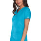 Cherokee Workwear Nep-wikkeltop met prinsessennaden en Core Stretch WWE4728