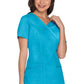 Cherokee Workwear Nep-wikkeltop met prinsessennaden en Core Stretch WWE4728