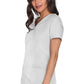 Cherokee Workwear Nep-wikkeltop met prinsessennaden en Core Stretch WWE4728