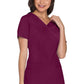 Cherokee Workwear Nep-wikkeltop met prinsessennaden en Core Stretch WWE4728