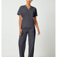 Cherokee Workwear Unisex tuniek met V-hals met vleermuismouwen en borstzak WWE4777