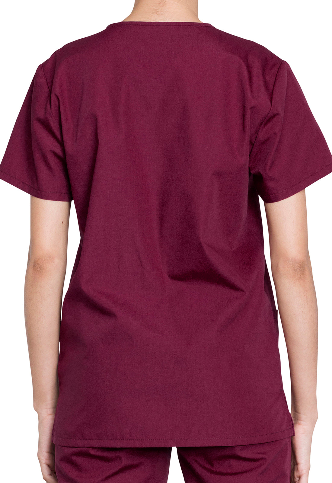 Unisex top en broek set met V-hals en trekkoordbroek WWE530C