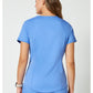 Top met V-hals met mesh details en 2-way stretch WWE601
