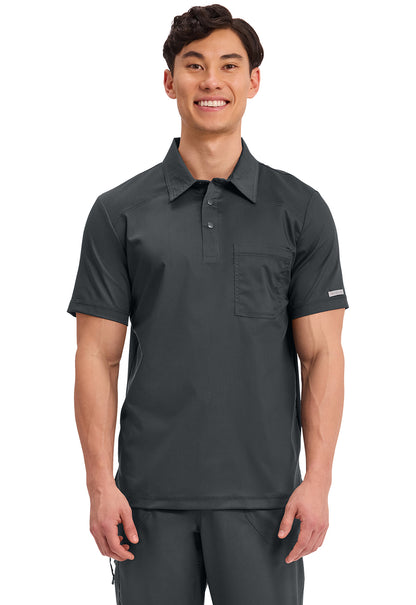 Cherokee Workwear Polo shirt voor heren met mesh schouderpanelen en 2-way stretch WWE615