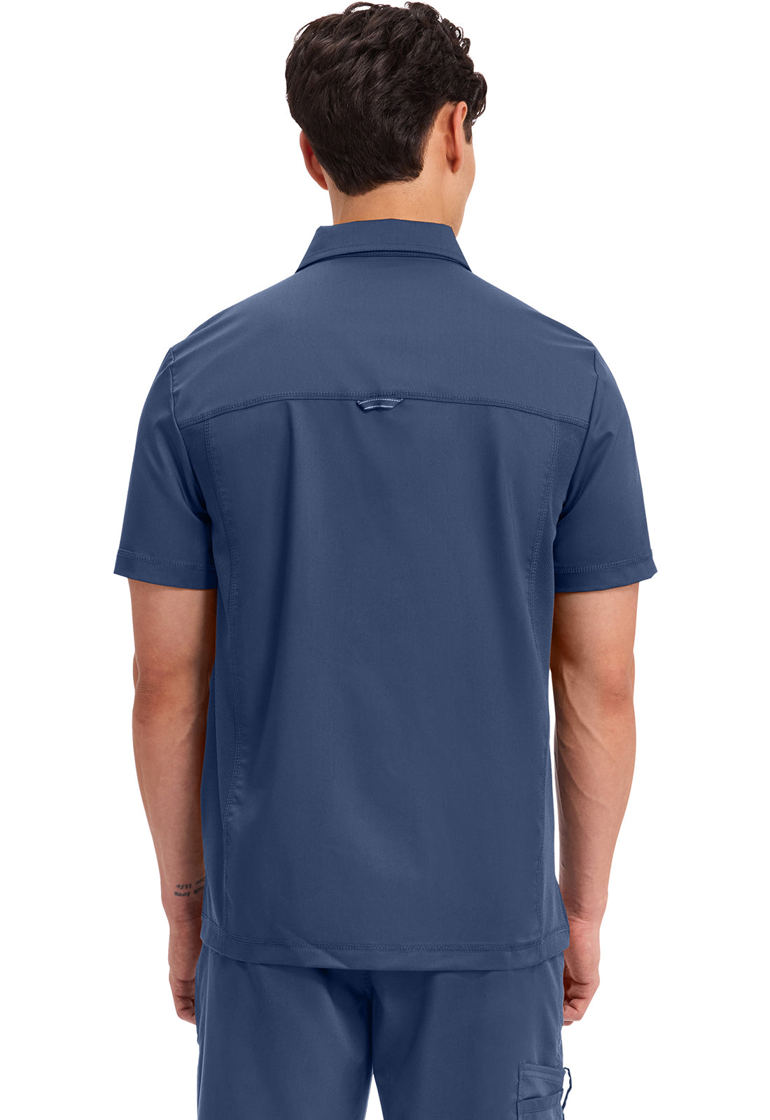 Cherokee Workwear Polo shirt voor heren met mesh schouderpanelen en 2-way stretch WWE615