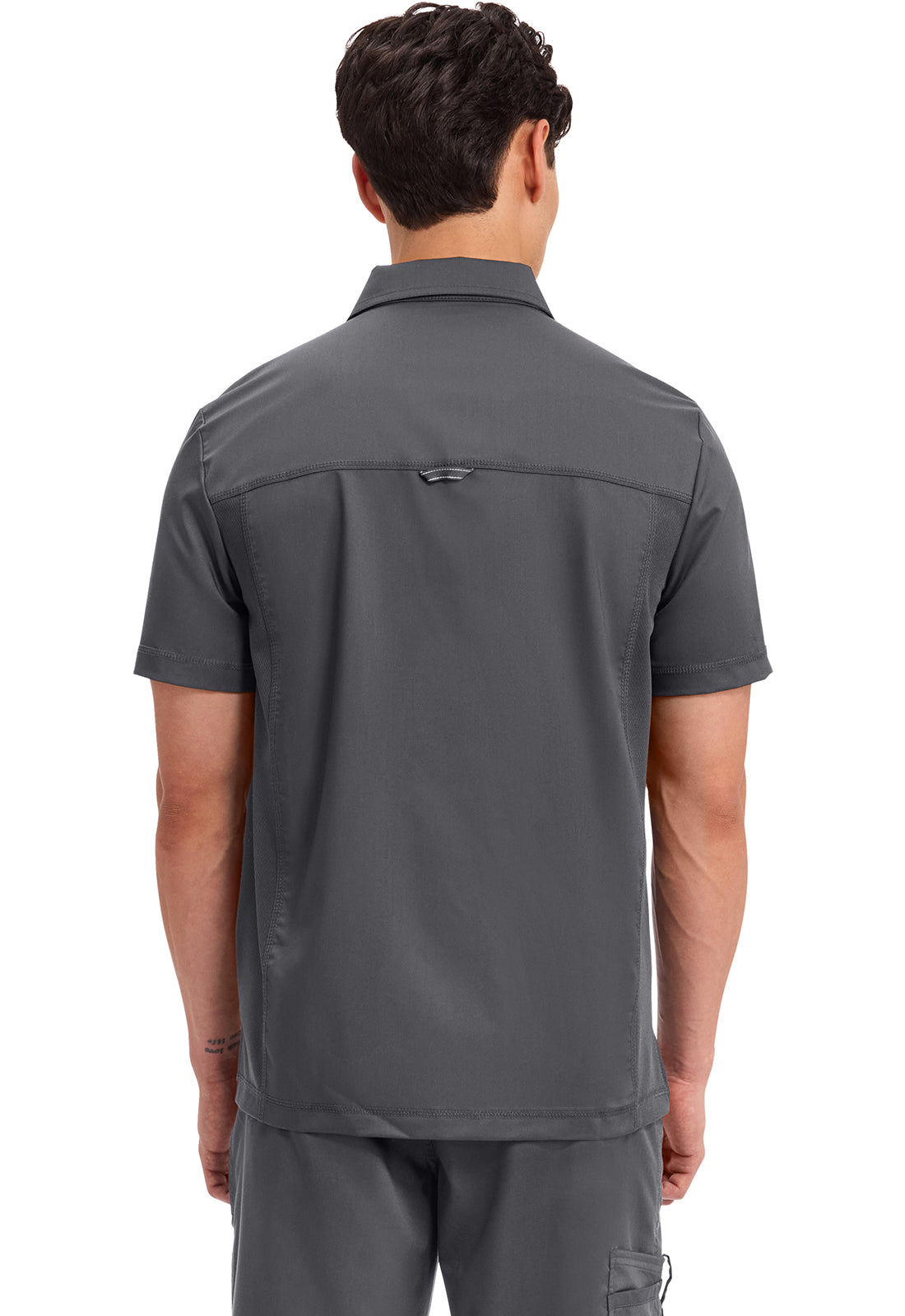 Cherokee Workwear Polo shirt voor heren met mesh schouderpanelen en 2-way stretch WWE615