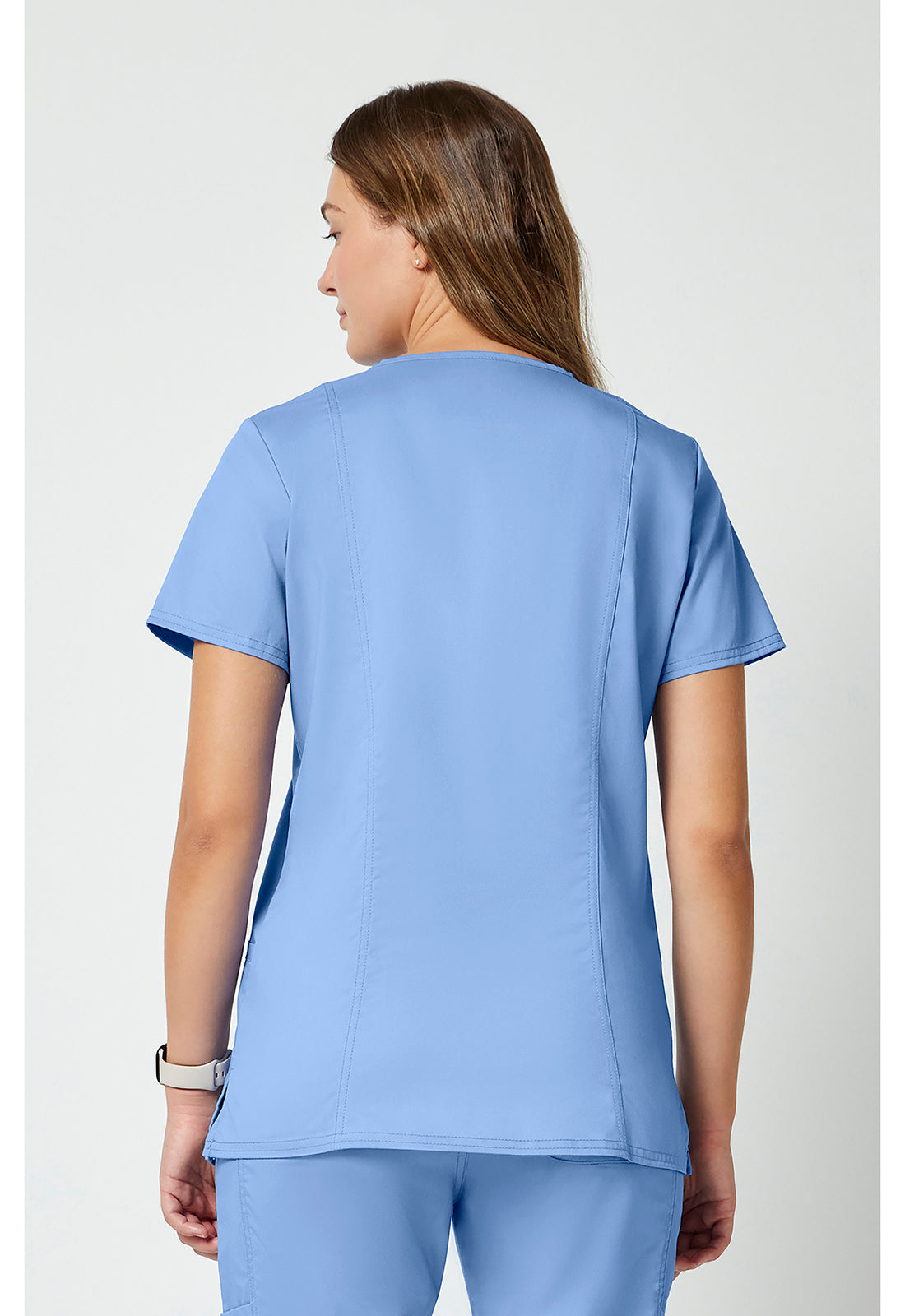 Cherokee Workwear Top met V-hals met prinsessennaden, instrumentlus en 2-way stretch WWE620