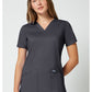 Cherokee Workwear Top met V-hals met prinsessennaden, instrumentlus en 2-way stretch WWE620
