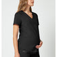 Cherokee Workwear Zwangerschapstop met wikkeleffect met verstelbare zijritsen en 2-way stretch WWE688