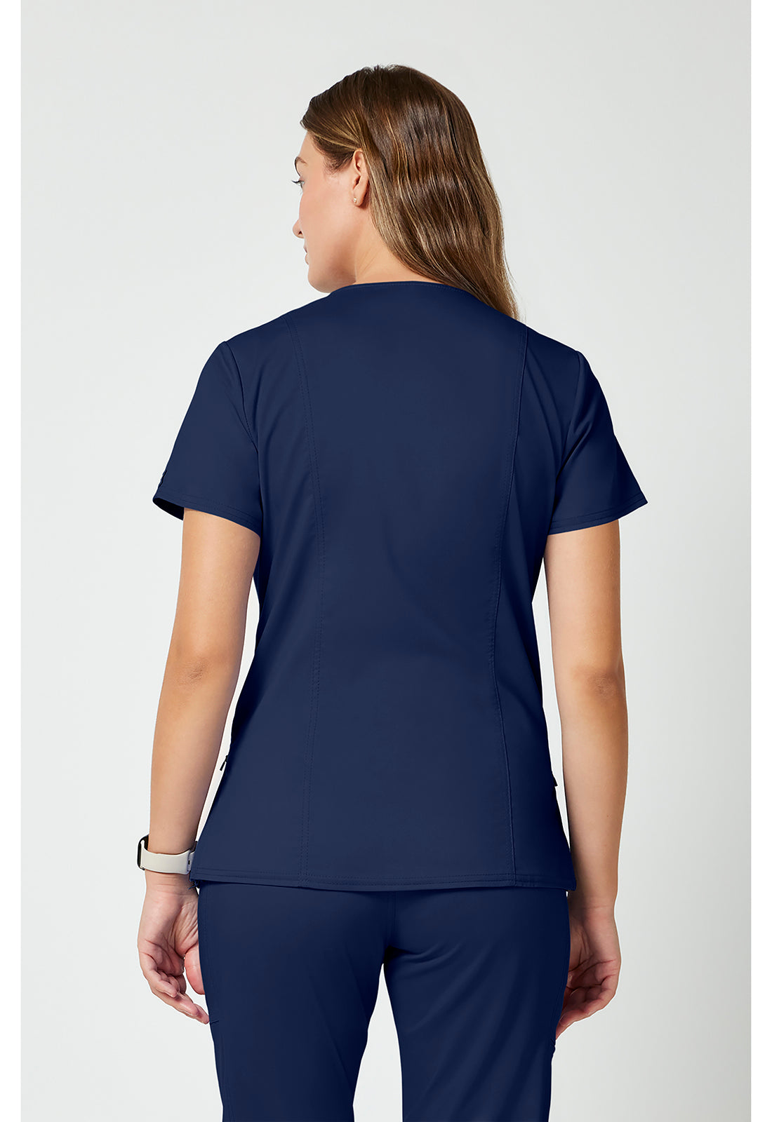 Cherokee Workwear Zwangerschapstop met wikkeleffect met verstelbare zijritsen en 2-way stretch WWE688