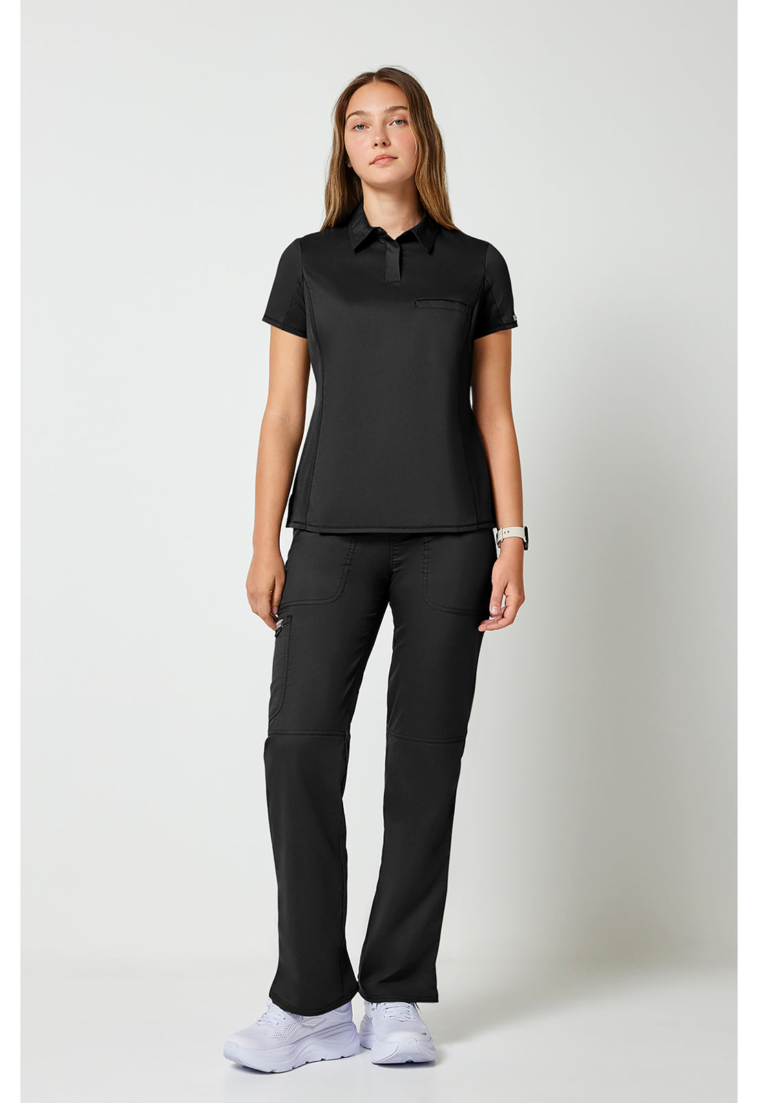 Cherokee Workwear Instopbare polo met drukknoopsluiting aan de voorkant met meshpanelen en 2-way stretch WWE698