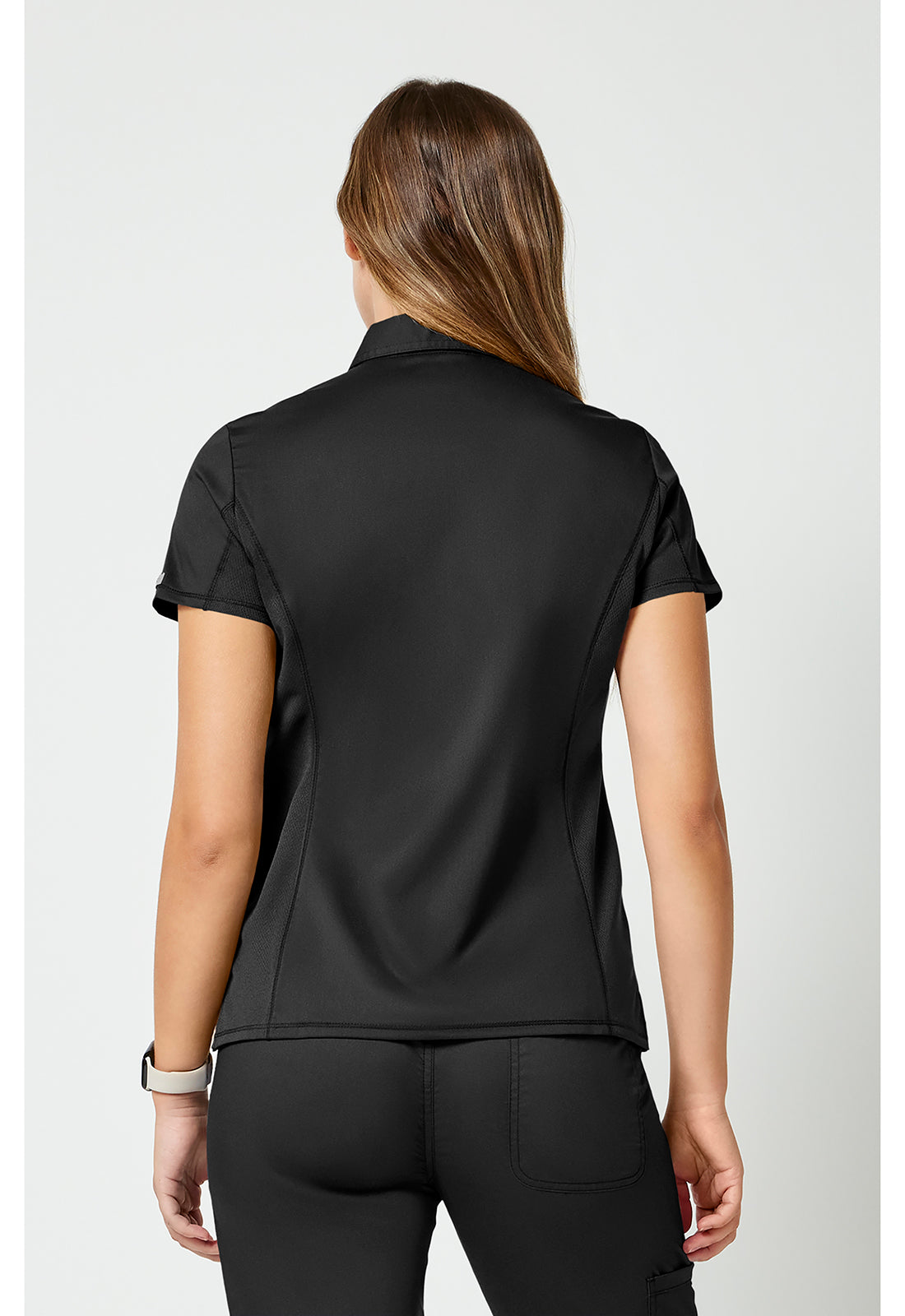 Cherokee Workwear Instopbare polo met drukknoopsluiting aan de voorkant met meshpanelen en 2-way stretch WWE698