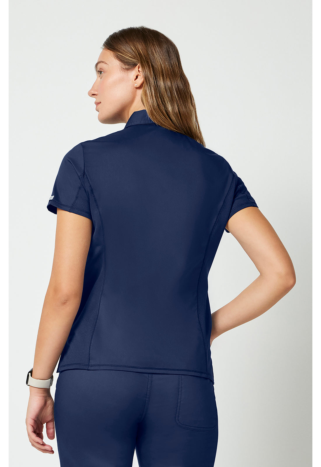 Cherokee Workwear Instopbare polo met drukknoopsluiting aan de voorkant met meshpanelen en 2-way stretch WWE698