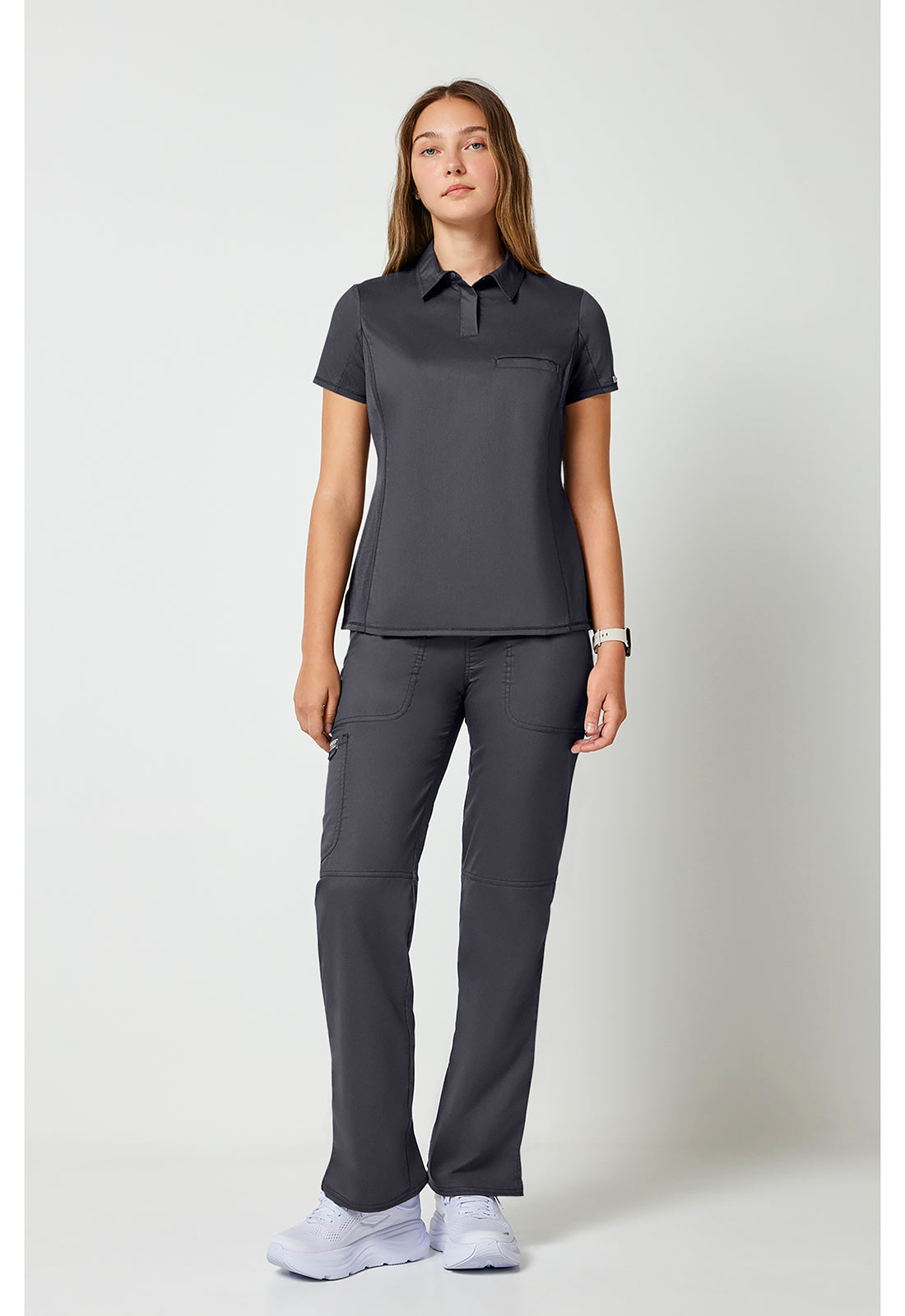 Cherokee Workwear Instopbare polo met drukknoopsluiting aan de voorkant met meshpanelen en 2-way stretch WWE698