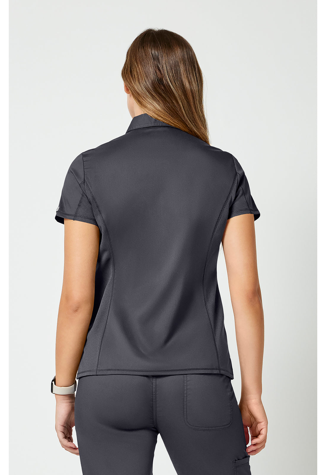 Cherokee Workwear Instopbare polo met drukknoopsluiting aan de voorkant met meshpanelen en 2-way stretch WWE698