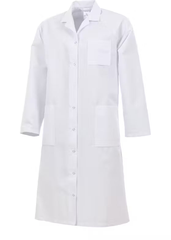 Alsico Dames Doktersjas Zorg Lang Model Wit