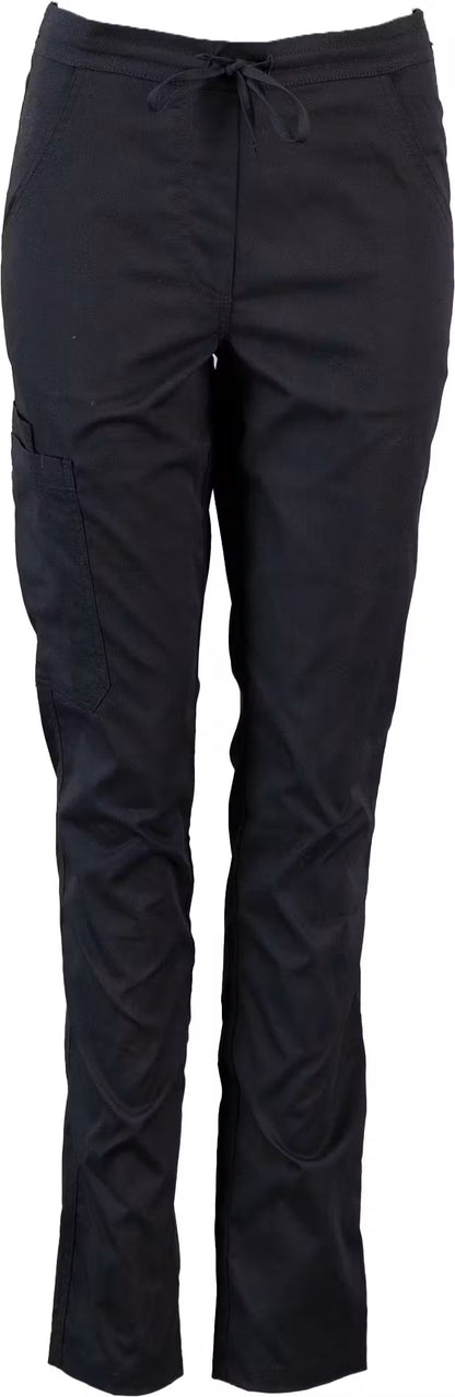Alsico Benthe dames zorgbroek zwart met elastische tailleband