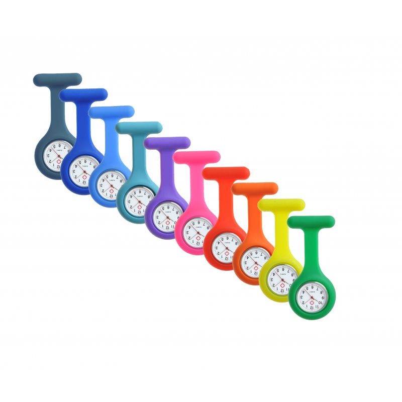 Verpleegsterhorloge 36mm – Kunststof & Siliconen – Waterdicht