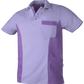 De Berkel heren polo Dieter gekleurd - Zorgkleding.nl