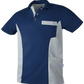 De Berkel heren polo Dieter gekleurd - Zorgkleding.nl