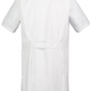 Lange jas Marcel wit - Zorgkleding.nl