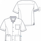 Heren jack Jaimy gekleurd - Zorgkleding.nl
