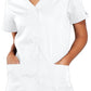 Snap Front V-Neck Top - Zorgkleding.be